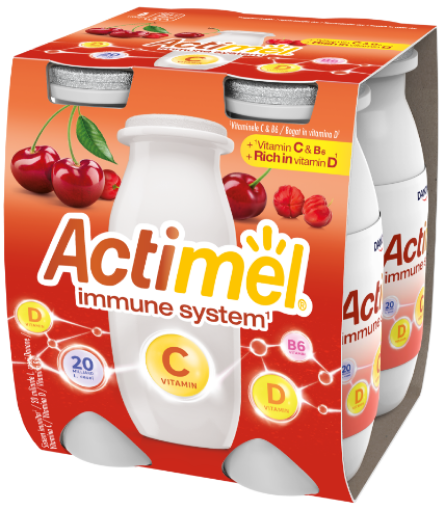 Actimel C-vitaminnal<br/>Cseresznye-acerola
