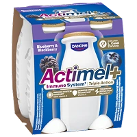 Actimel+ Áfonya-<br/>feketeszeder 4 x 100g
