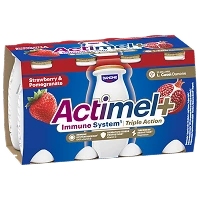 Actimel+ Eper-<br/>gránátalma 8 x 100g