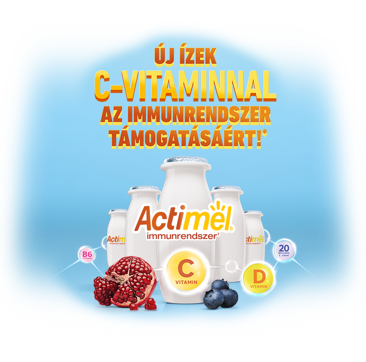 Új ízek C-vitaminnal az immunrendszer támogatásáért